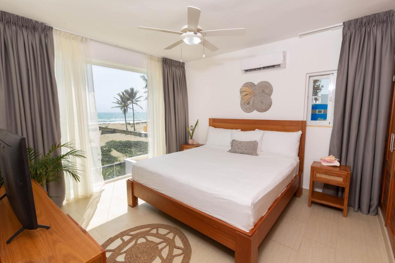 Amazing Ocean Front - 2 Bedroom Apartment Cabarete Exteriör bild
