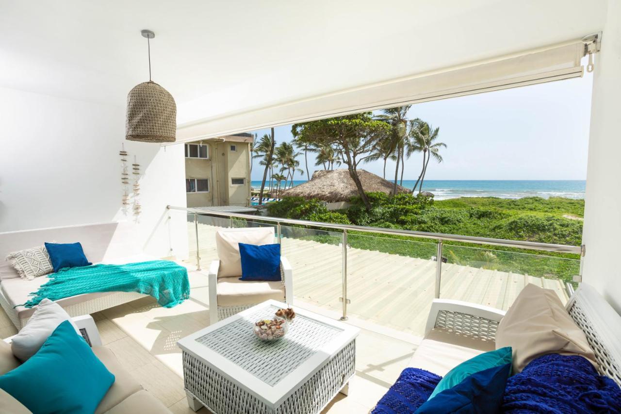 Amazing Ocean Front - 2 Bedroom Apartment Cabarete Exteriör bild